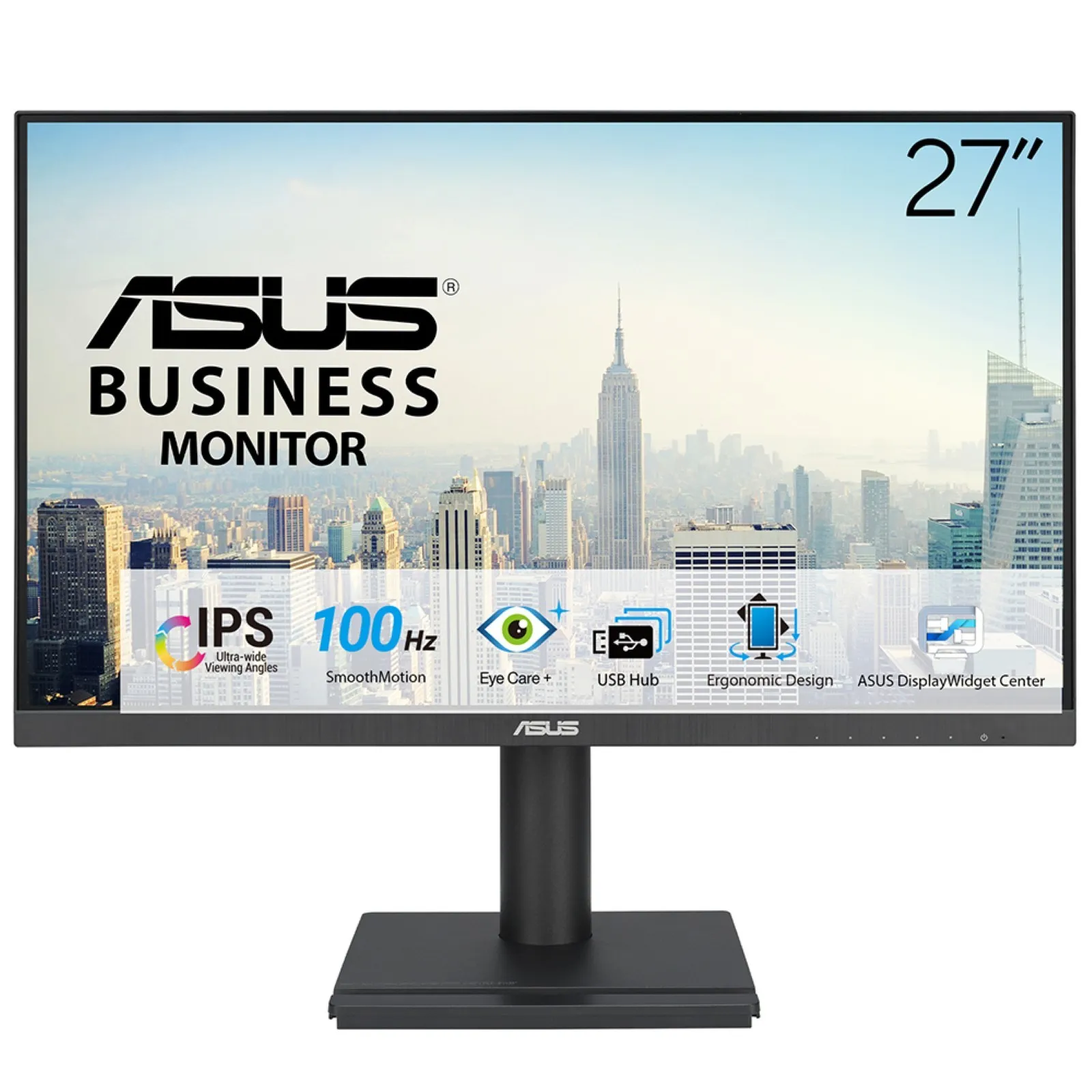 ASUS VA27DQFS Monitor PC 686 cm (27) 1920 x 1080 Pixel Full HD LCD Nero