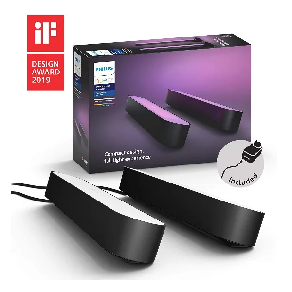 Philips Phl Hueplay Base+alimen 2PZ Nero 915005733901