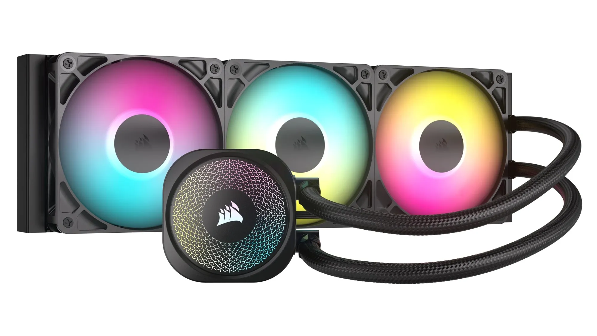 Corsair Dissipatore A Liquido Nautilus 360 Argb 360Mm Radiator Liquid Cpu Cooler