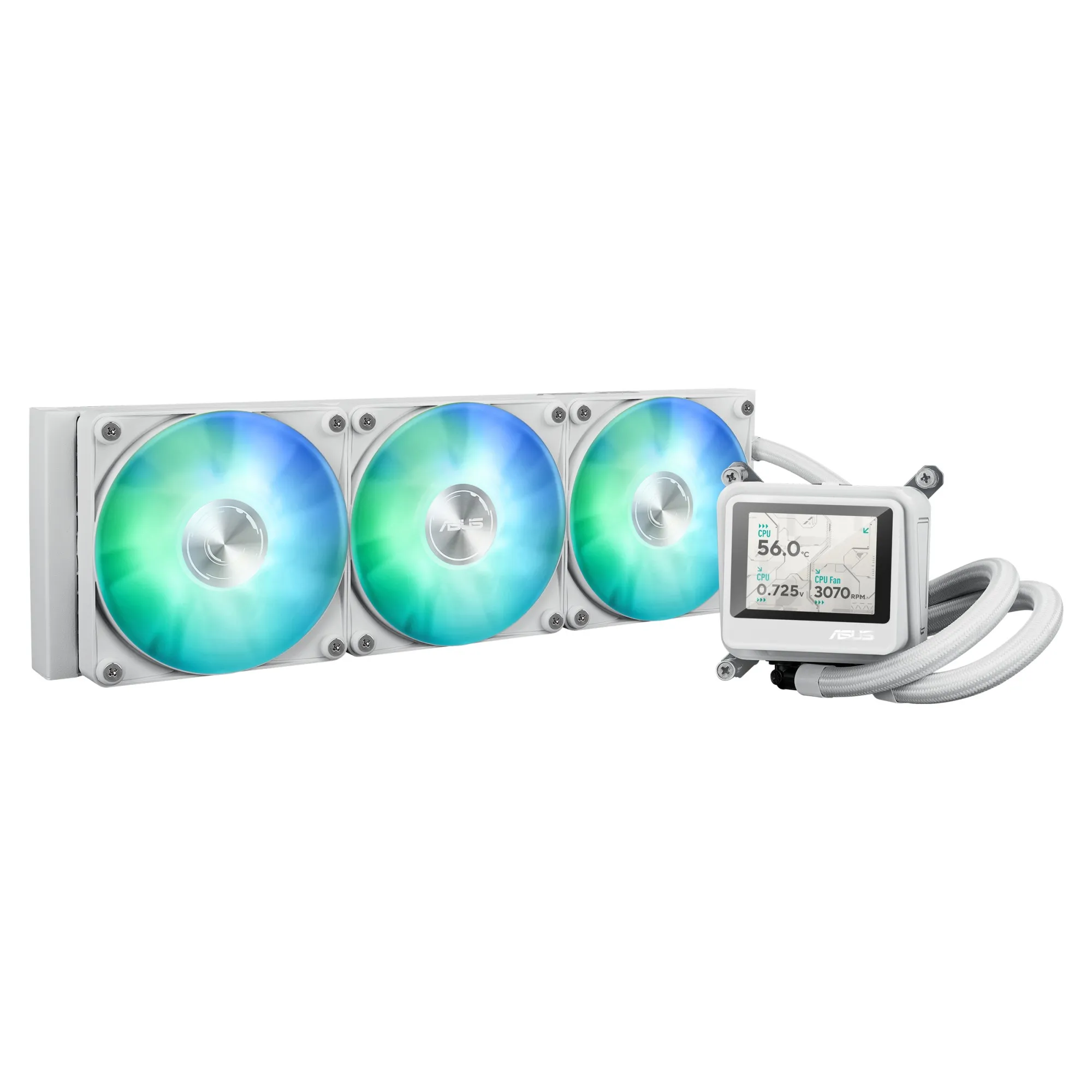 Asus Max Gaming Lc 360 Argb Lcd Wht