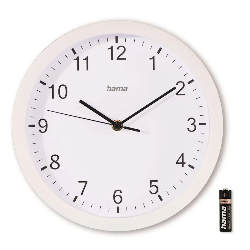 Hama Orologio Elba 7185864 bianco