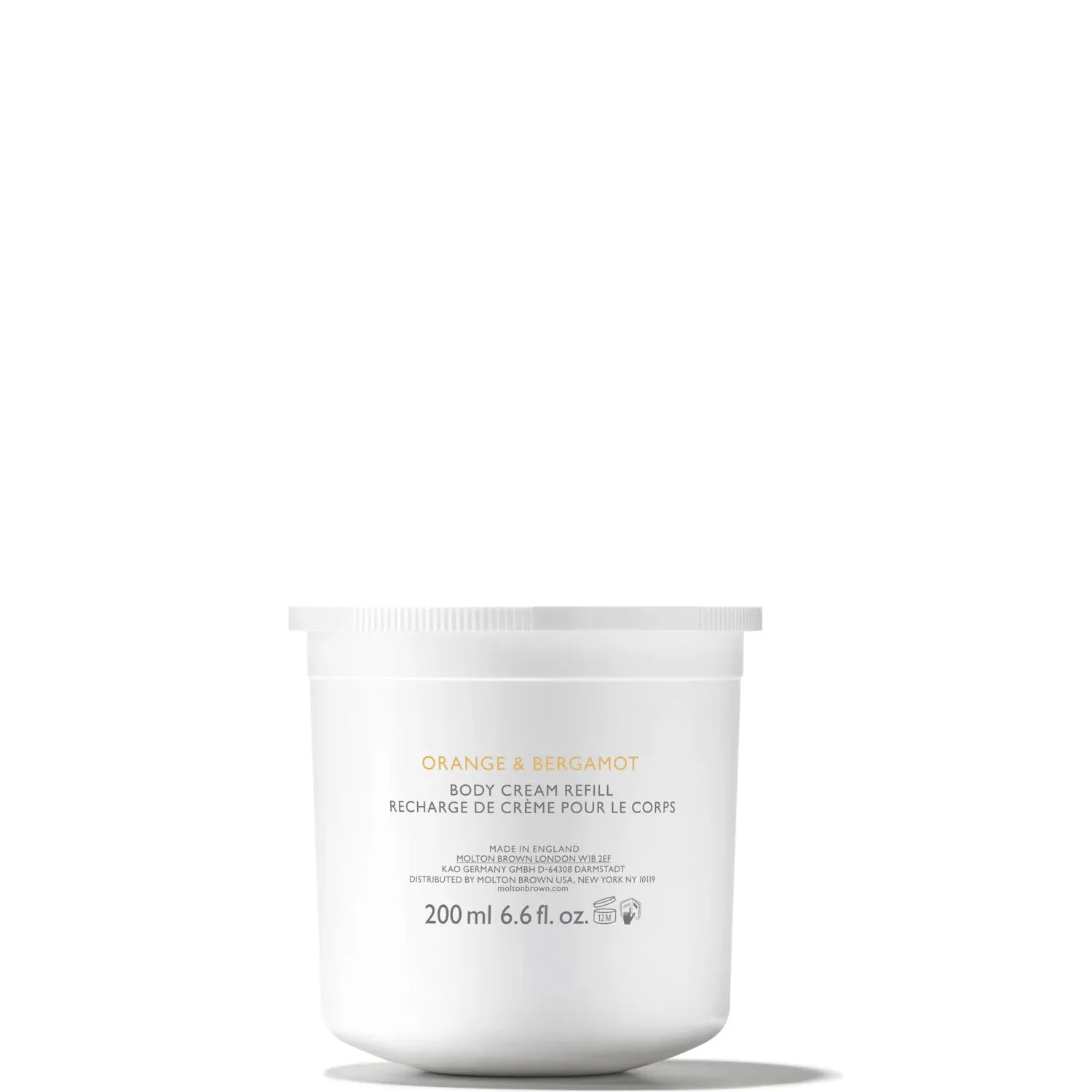 Molton Brown Orange & Bergamot Body Cream Ricarica - 200 ML Ricarica