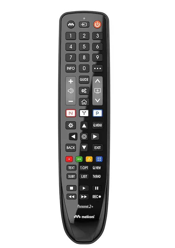 Meliconi Telecomando TV LG Gumbody Personal 2+ Nero