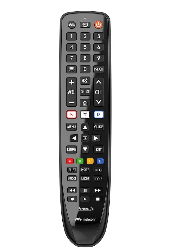 Meliconi Telecomando TV Samsung Gumbody Personal 1+ Samsu Nero