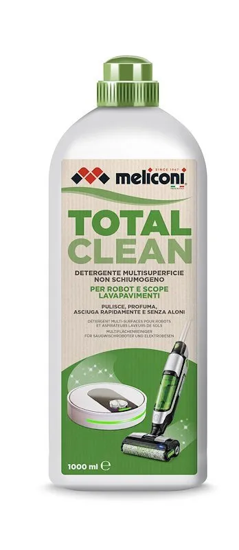 Meliconi Detergente Pavimenti per Scope Elettriche e Robot Eco Clean 621029