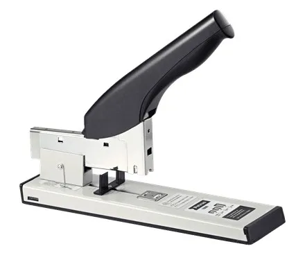 Cucitrice spessa Petrus 1600 - Fino a 100 fogli - Pinzatura chiusa - Per punti 24 26 e 27 - Colore grigio/nero