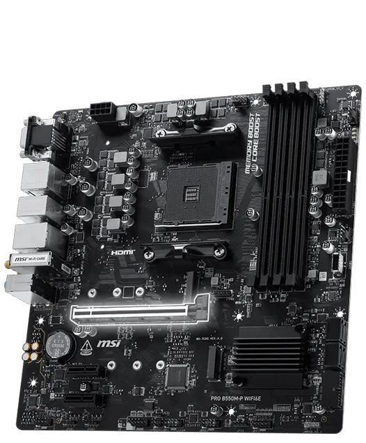 MSI PRO B550M-P WIFI6E