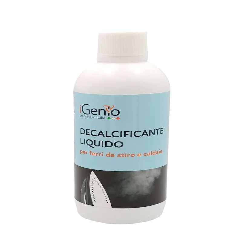 iGenio Decalcificante Liquido per Ferro da Stiro e Caldaie Stiro 250 ml 941