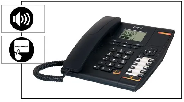 Alcatel Temporis 880 (telefono Bca Nero Con Display Alfanumerico 10 Memorie Dirette 20 ATL1417258