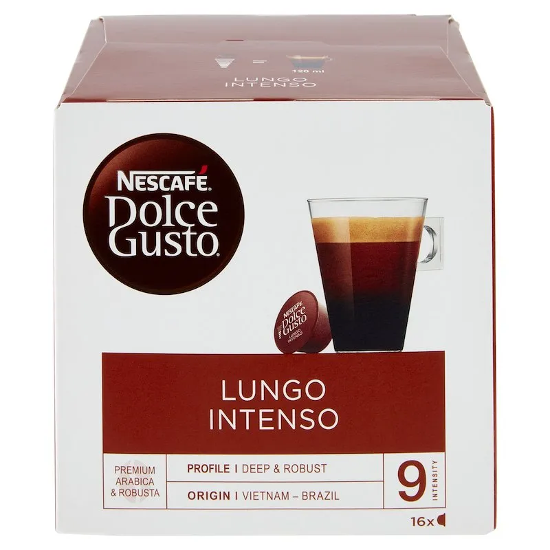 Nescafè - 16 Capsule Dolce Gusto Caffè Lungo Intenso - 12173479