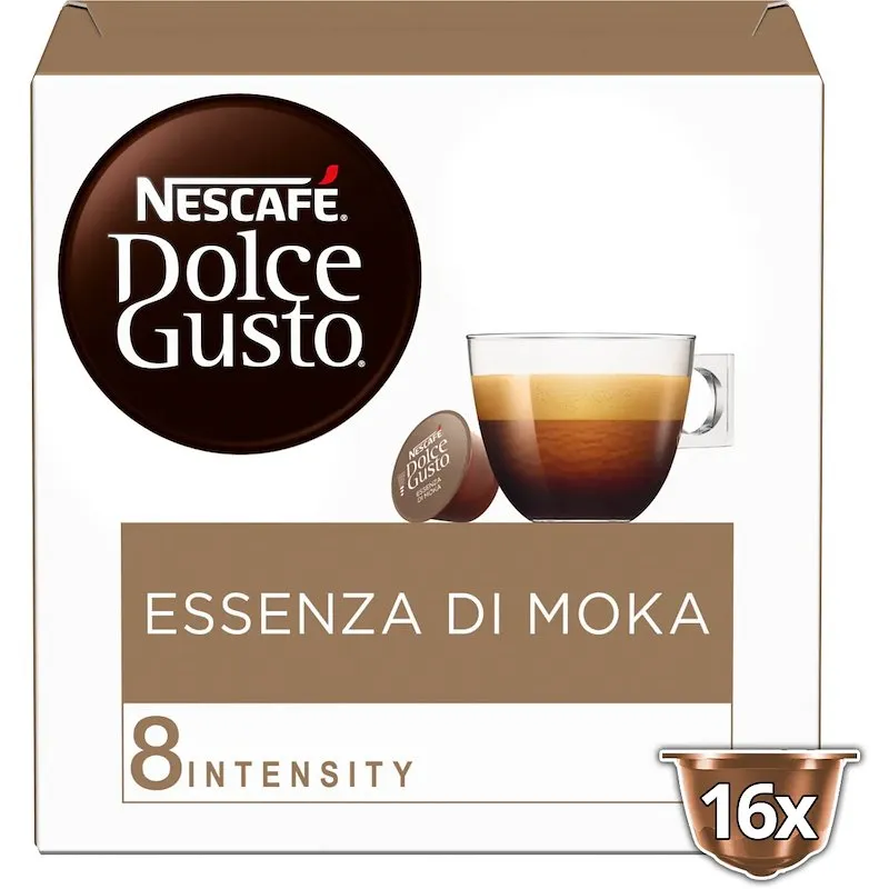 Nescafè - 16 Capsule Dolce Gusto Essenza di Moka - 12312138