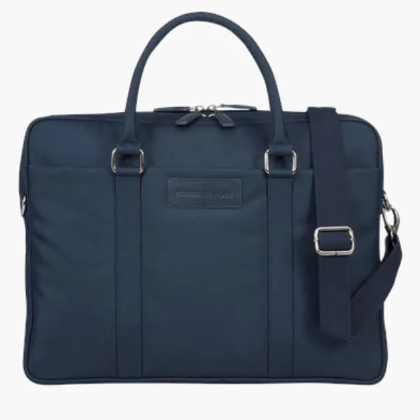 Dbramante 1928 Borsa Ginza 16 Pure Nylon Riciclato Blu BG16PLBU3323