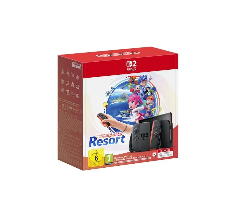 Nintendo SWITCH 2 + NINTENDO SWITCH SPORTS RESORT + 90gg Nintendo Switch Online