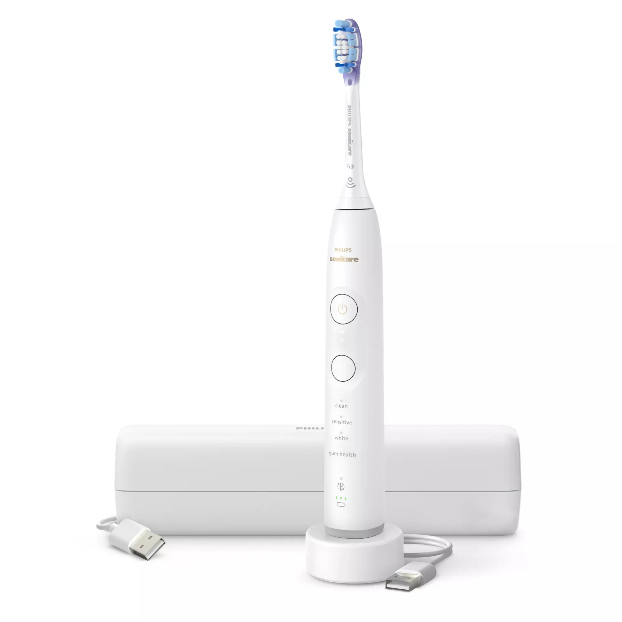 Philips Spazzolino Elettrico Serie 7100 Hx7420/01 Bianco
