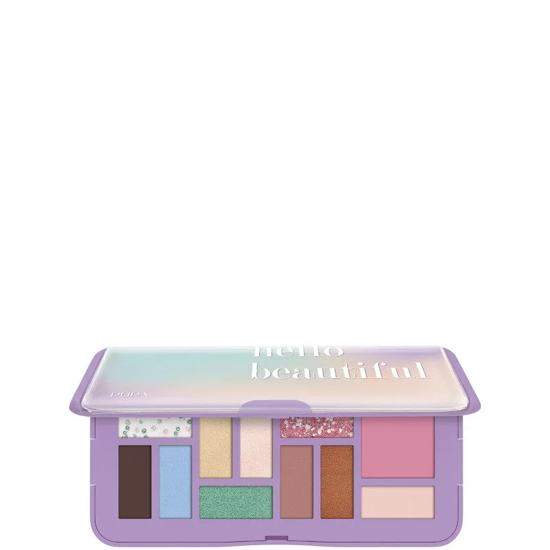 Pupa Palette M Life in Color Hello Beautiful N. 002 LILAC - N. 002 LILAC