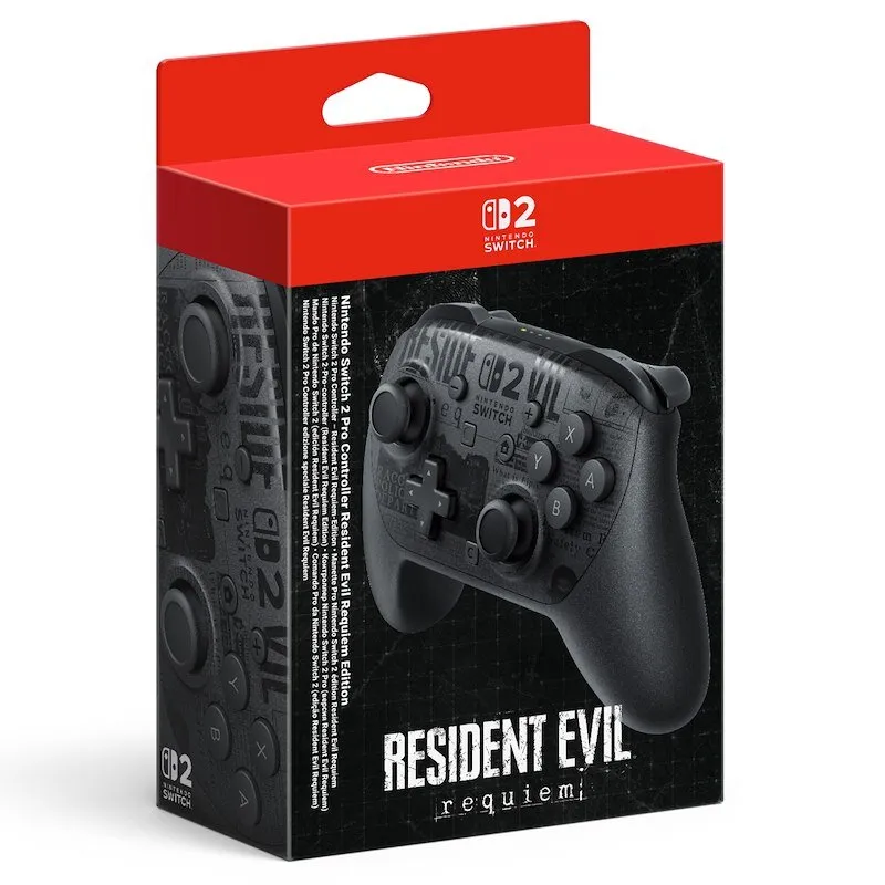 Nintendo Pro Controller Resident Evil Req ed. per Switch 2