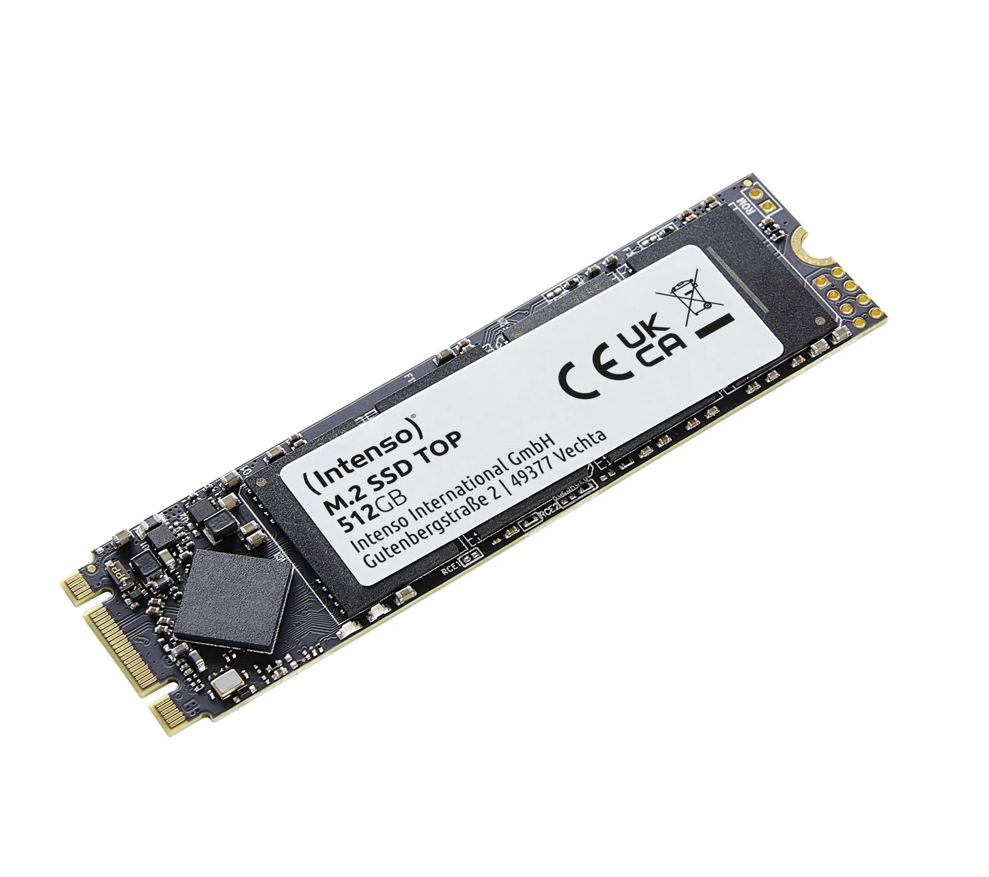 Intenso Ssd Interno 512Gb M2 2280 Sata 520/500 Mb/S