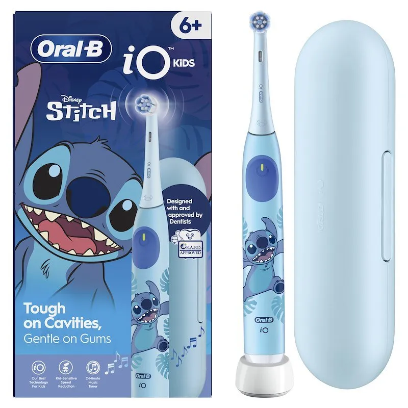 Oral B Spazzolino elettrico iO Kids Stitch Disney + custodia