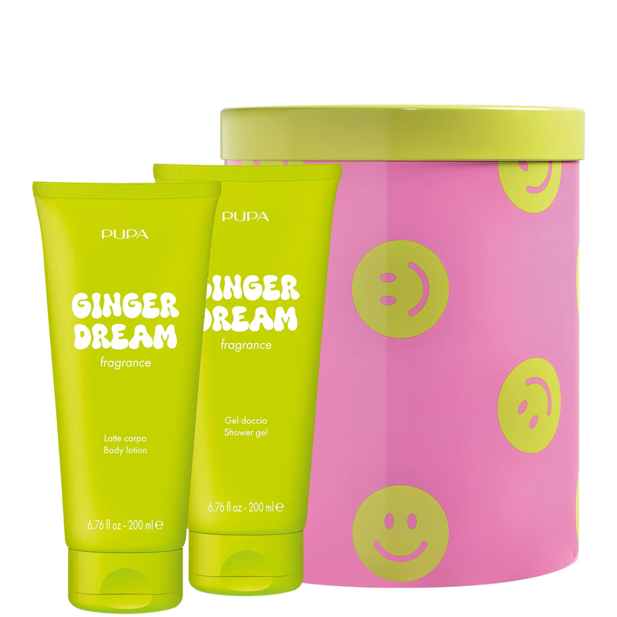 Pupa Happy Box Gel Doccia e Latte Corpo Ginger Dream - 200 ML
