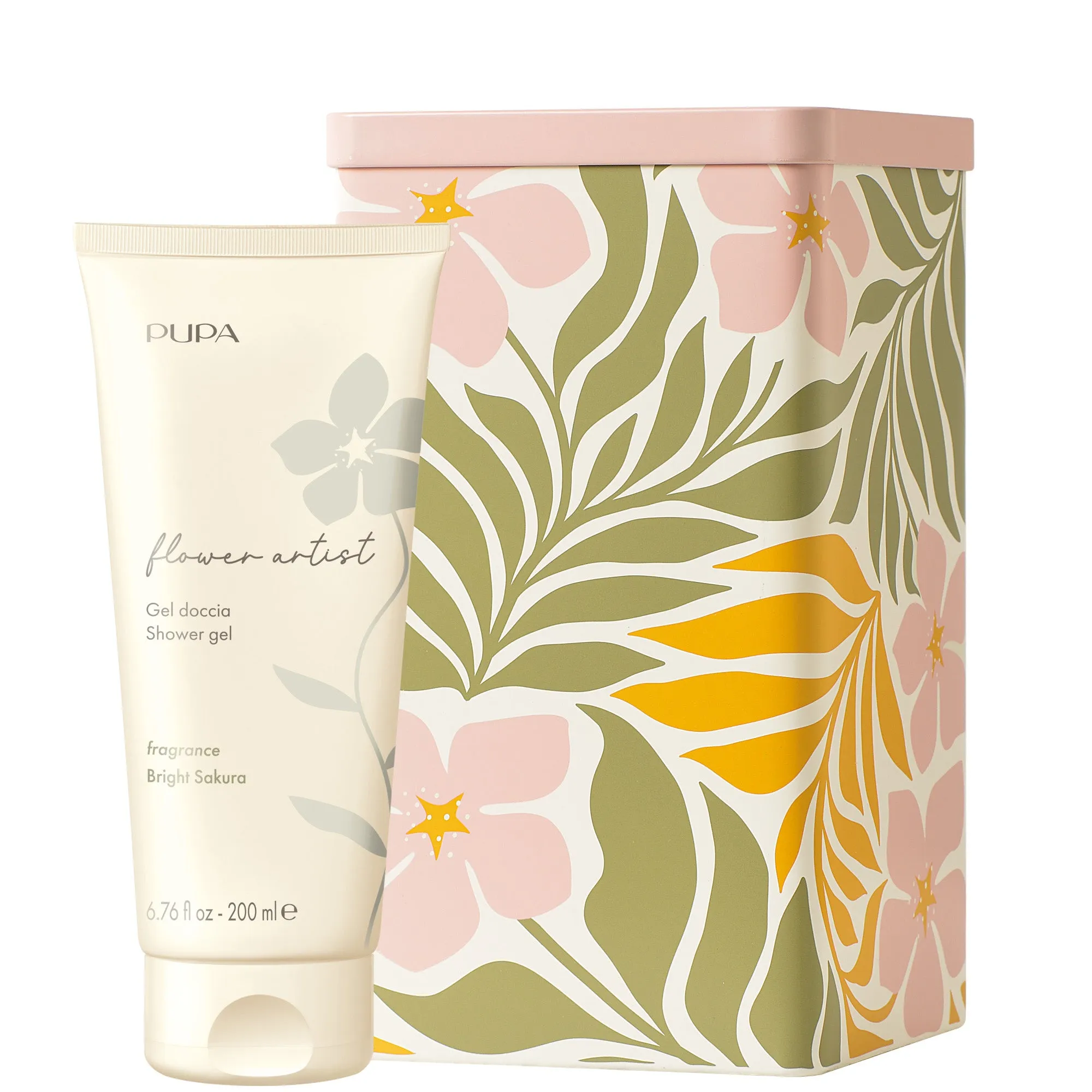 Pupa Flower Artist Gel Doccia Bright Sakura - 200 ML