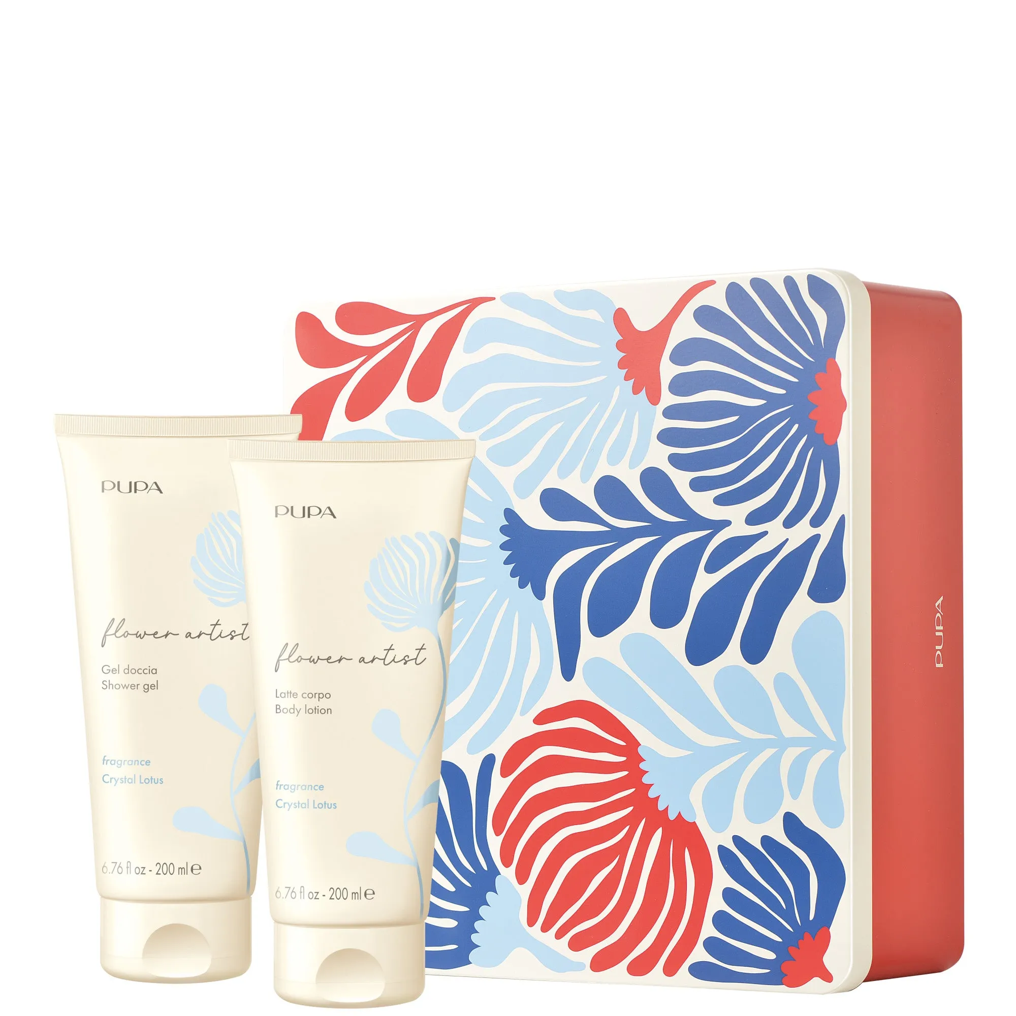 Pupa Flower Artist Gel Doccia + Latte Corpo Crystal Lotus - 200 ML