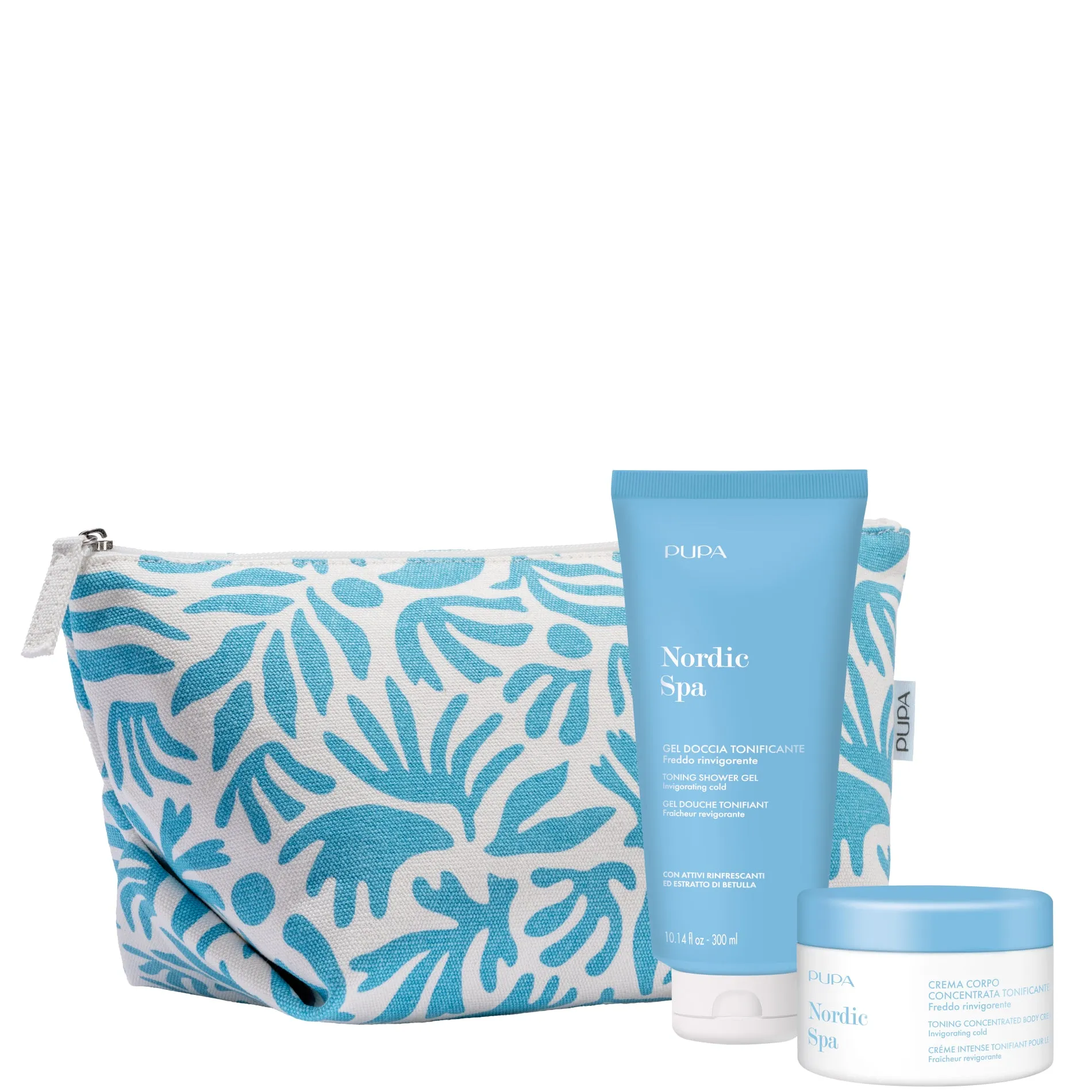 Pupa NORDIC SPA Gel Doccia Tonificante + Crema Corpo - 300 ML