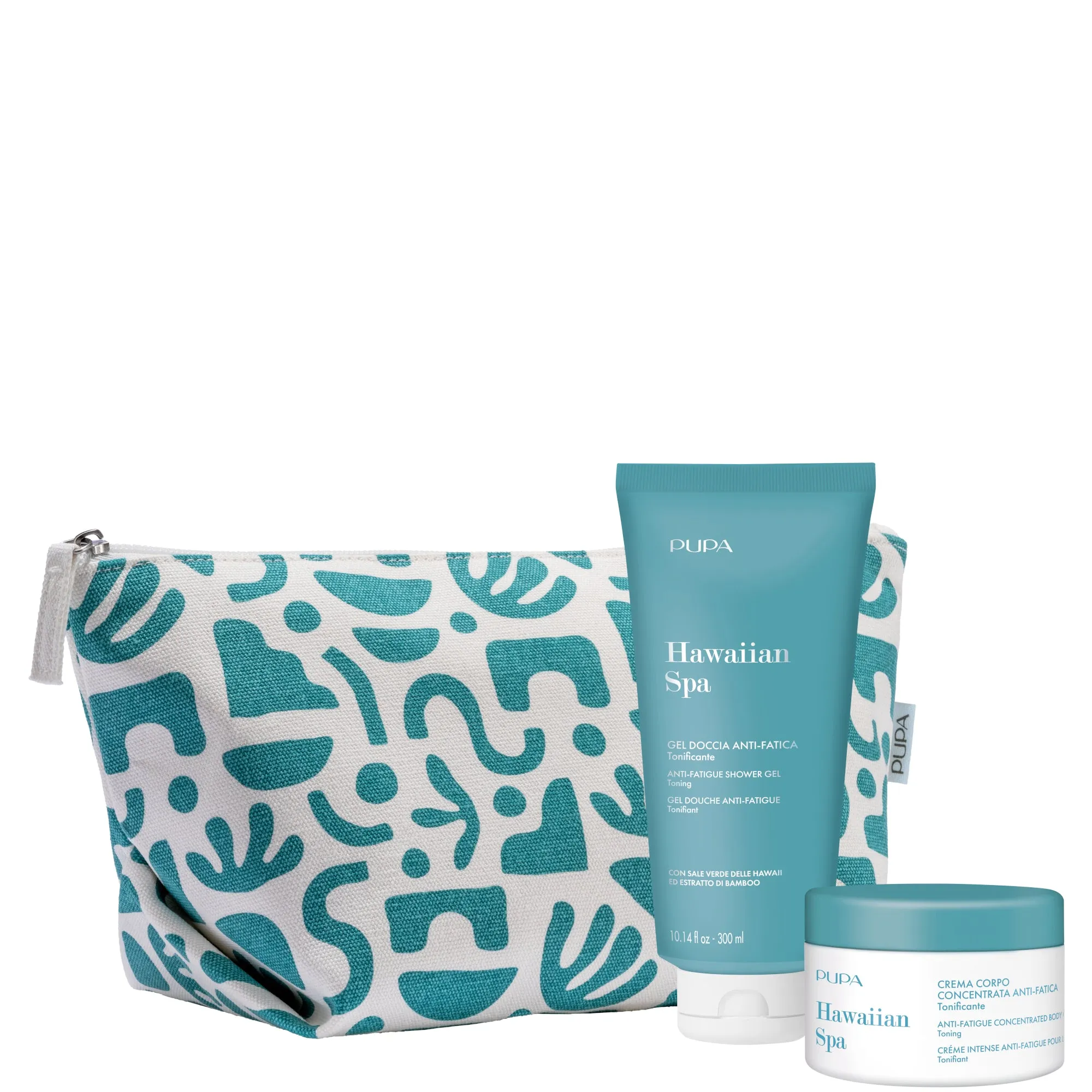 Pupa HAWAIIAN SPA Gel Doccia Antifatica + Crema Corpo - 300 ML