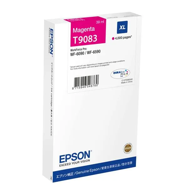 Epson Tanica Magenta WF-6XXX Xl 4K C13T90834N