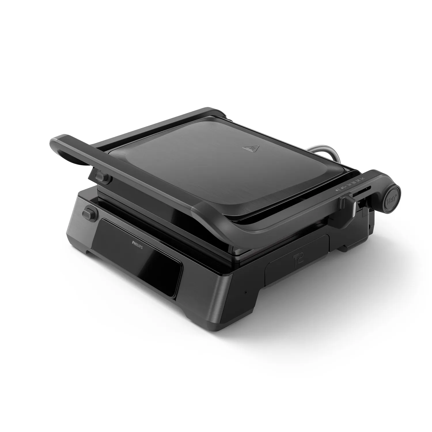 Philips Grill Elettronico Digitale 2000W Timer Sonda Termica 180?