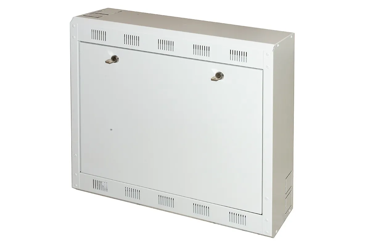 Box A Muro Dvr/Nvr 2 Serrature Con Ripiano Apribile Mm 580(L) X 550(A) X 160(P)