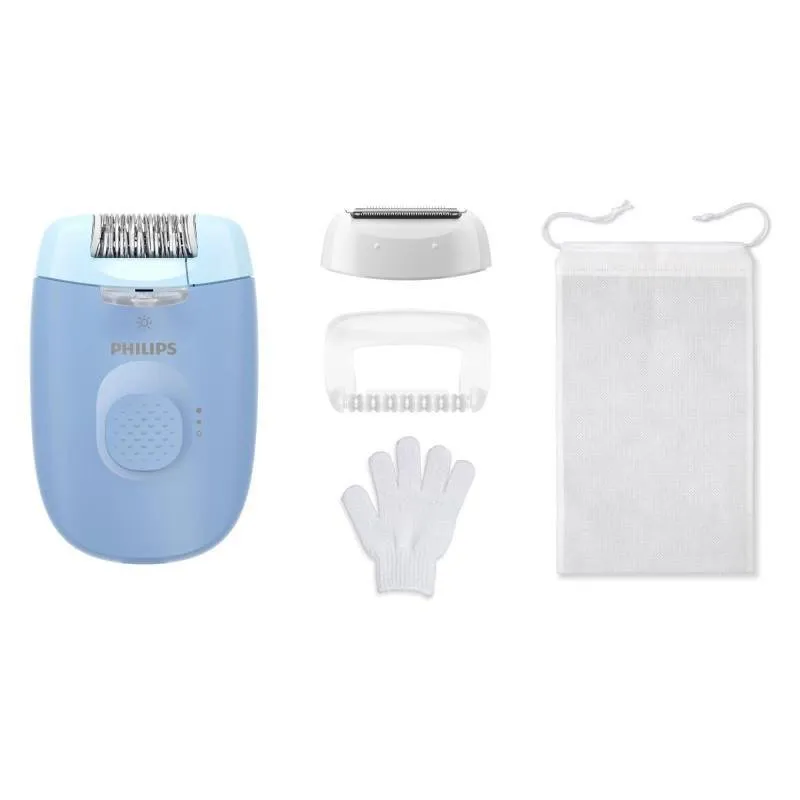 Philips Epilatore Series 4000 Bre247/00 azzurro