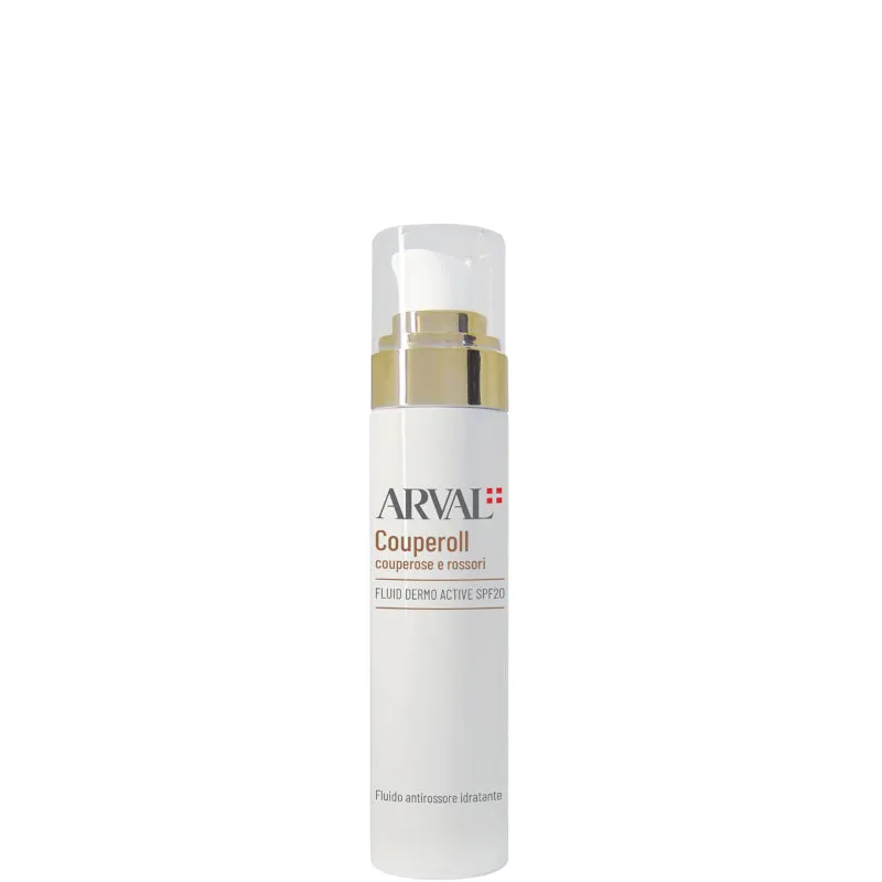 Arval Couperoll - Fluid Dermo Active SPF 20 - fluido antirossore idratante 50 ML - 50 ML