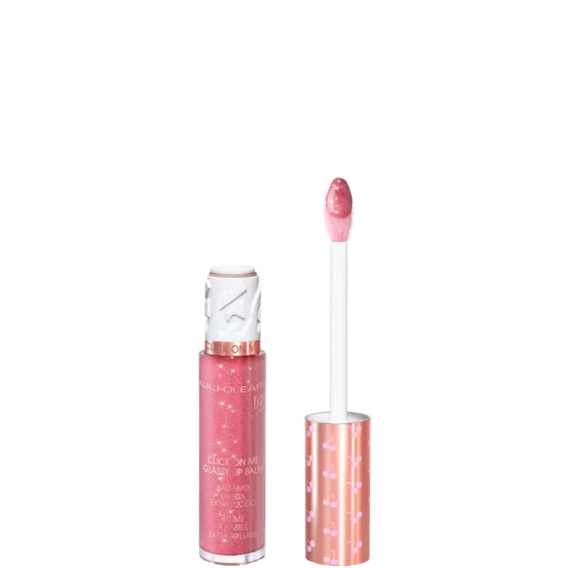 Naj-Oleari Click On Me Glassy Lip Balm - N.02 ROSA LUMINOSO