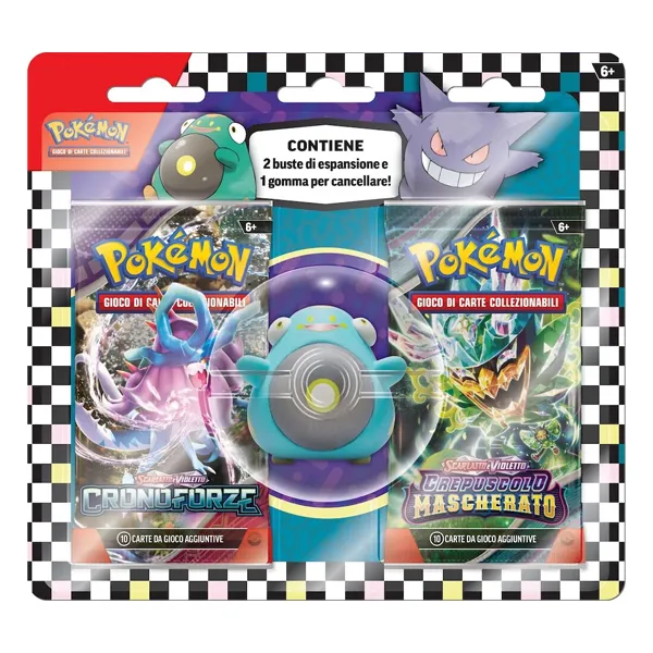 Pokemon Collezione Gomma da Cancellare Ritorno a Scuola 2024 PK60514-i