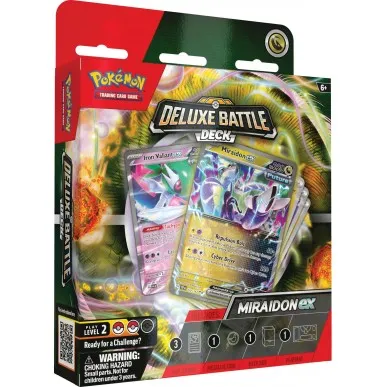 Pokemon Mazzo Lotte Deluxe - Koraidon ex (ITA) OPPURE Miraidon ex (ITA) Pk60519-i