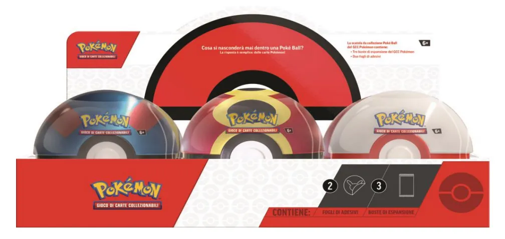 Pokemon ITA Tin Pokeball Ottobre 2025 Pk10113-i