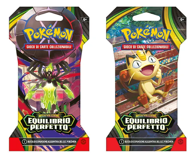 Pokemon ITA MEGAEVO Equilibrio Perfetto 1 Busta Blister Pk10378-i
