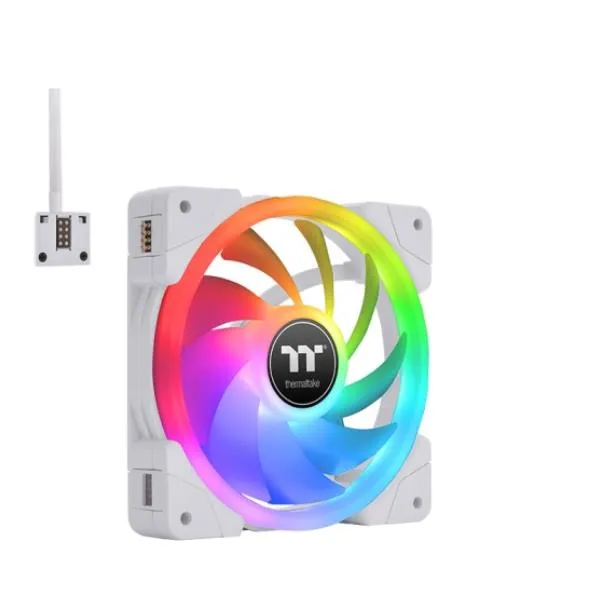 Thermaltake Swafan EX12 Rgb PC Cooling Fanwhite CL-F161-PL12SW-A