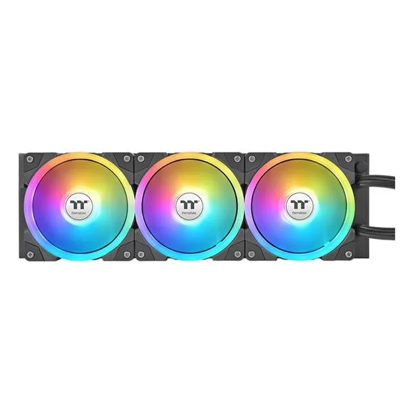 Thermaltake Magfloe 360 Ultra/All-In-One Liquid Cooler System/ARGB Fan 120 3/PWM 500 2000rpm/Water Block 3.95inch LCD/TT Rgb Plus Software CL-W432-PL12SW-A