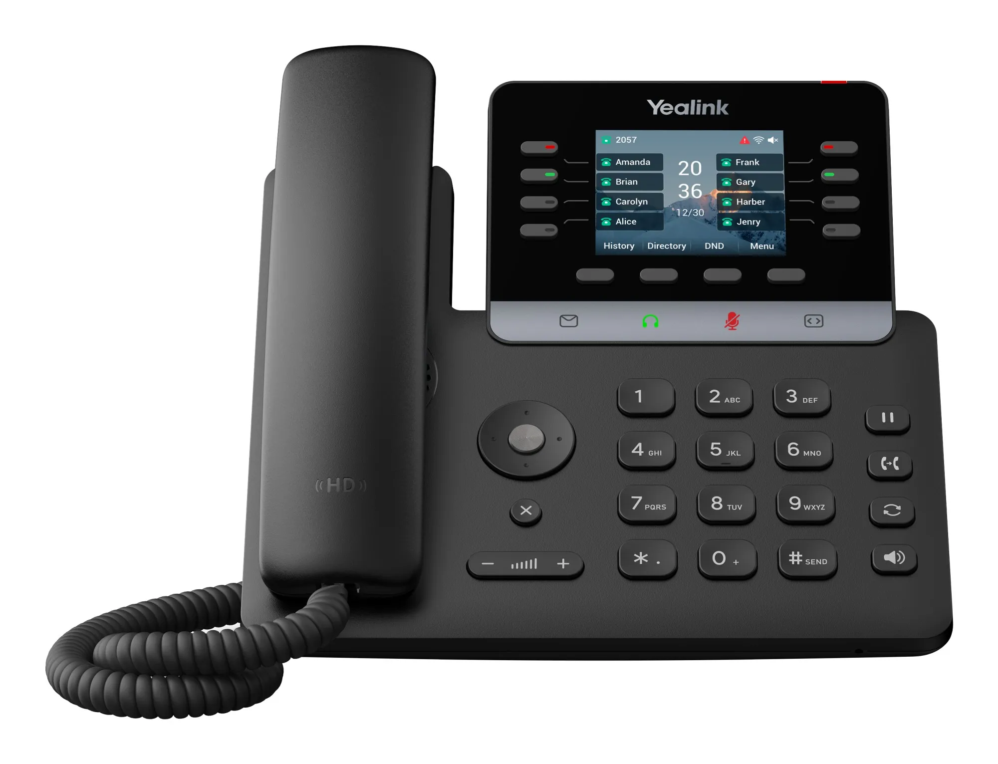 Yealink Telefono Ip Ultra Slim Con Display A Colori