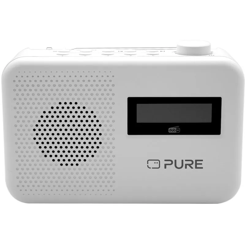 Pure sveglie digitali Elan One2 Cotton White