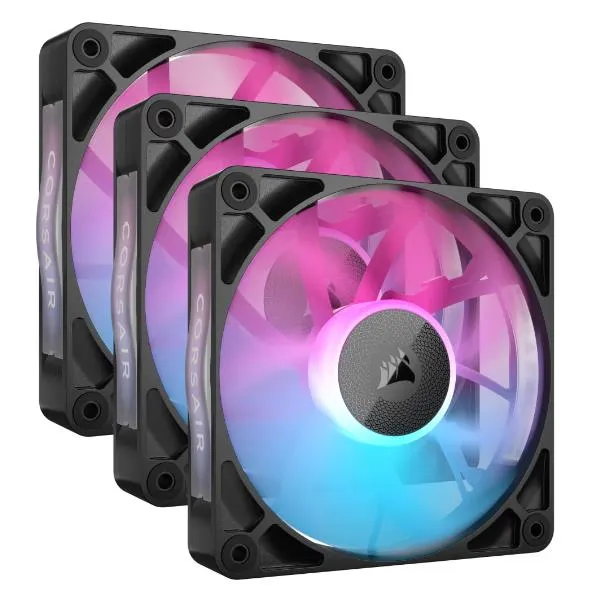 Corsair Rx Rgb Series Icue Link RX120 120mm Fan Triple Kit CO-9051018-WW