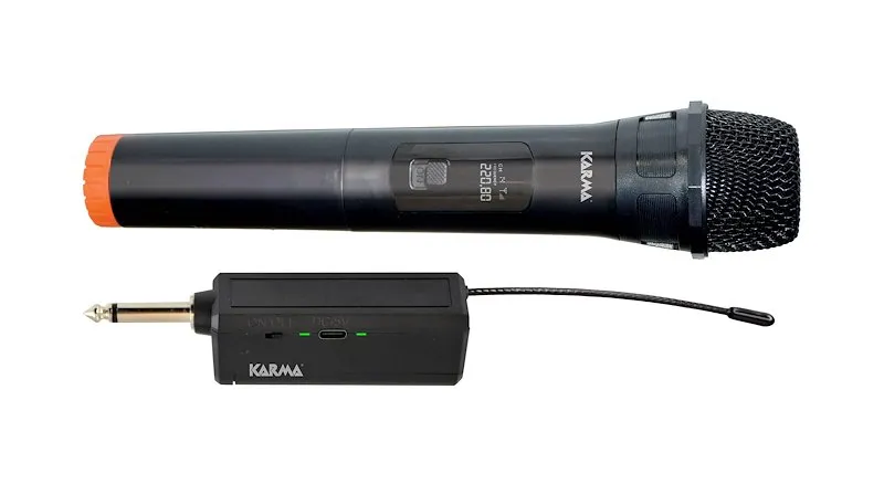 Karma Radiomicrofono Set 169 Nero
