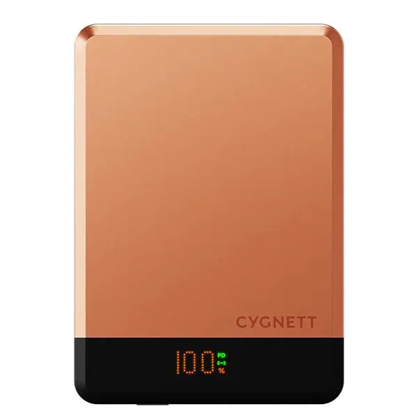 Cygnett Magslim 5k Power Bank - Copper CY5643PBCHE