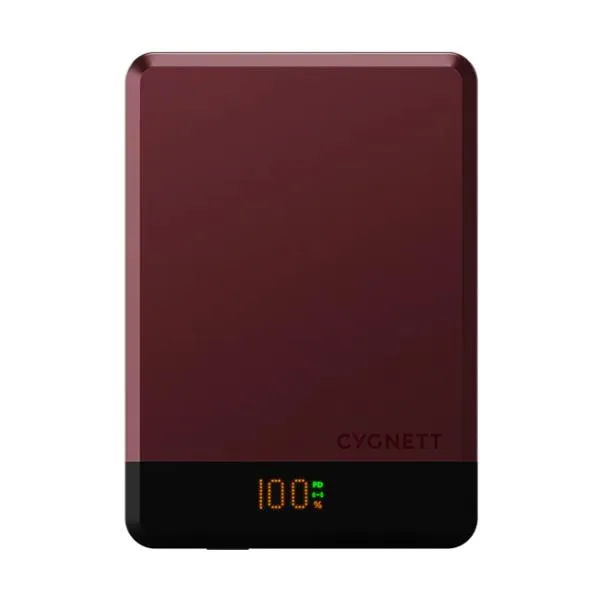 Cygnett Magslim 5k Power Bank - Cherry CY5644PBCHE
