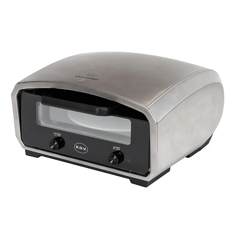 Rgv Forno Pizza Vulcano Silver/nero