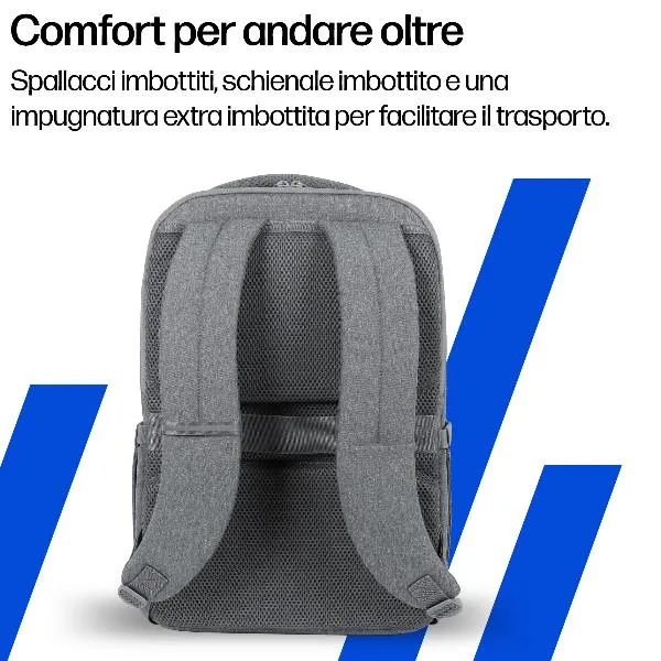 Hp Commute 16-INCH Laptop Backpack Grey D5CJ4AA#ABB