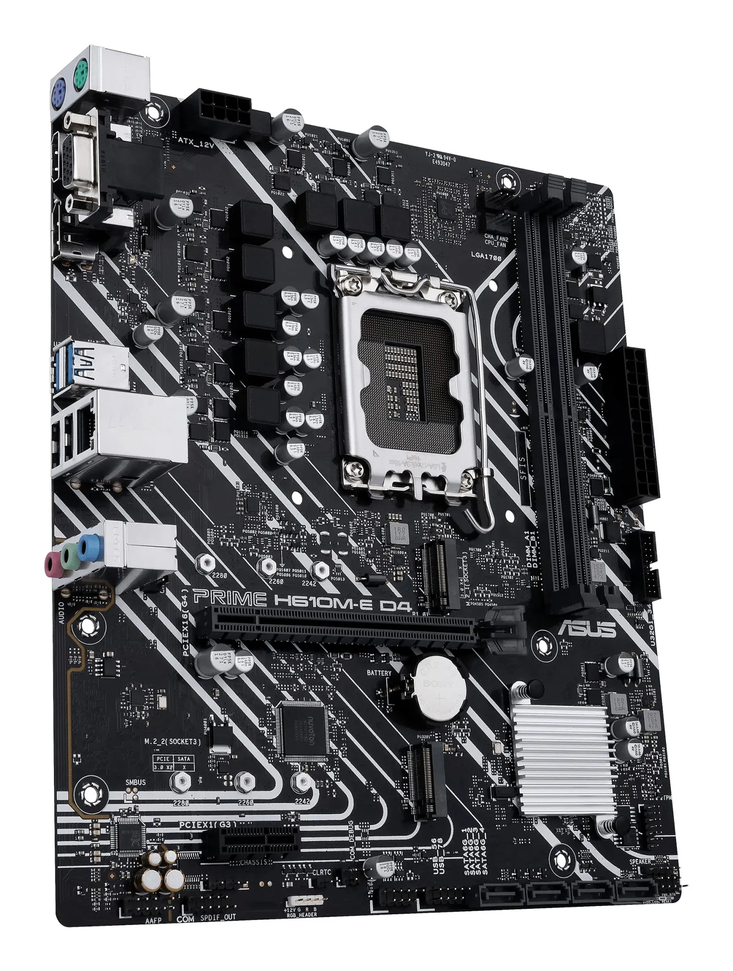 Asus Mb Prime H610M-E D4 Lga 1700 H610 Dual M.2 - Csm