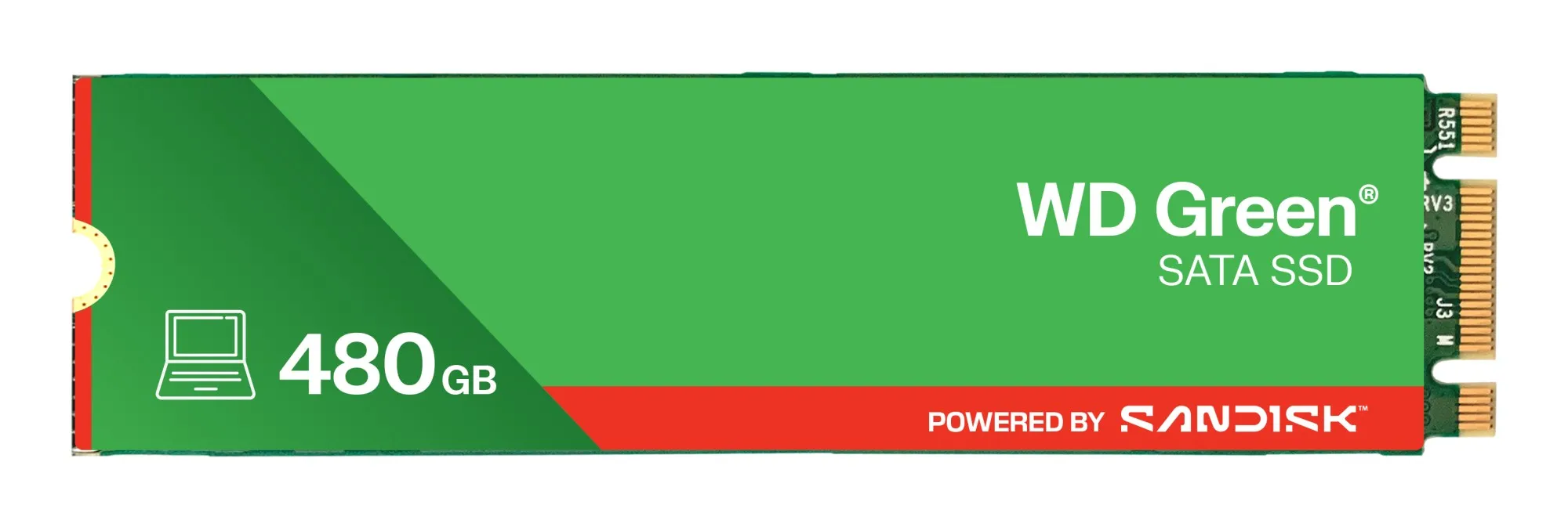 Western Digital Ssd Green 480Gb M.2 Sata Iii 6Gbs