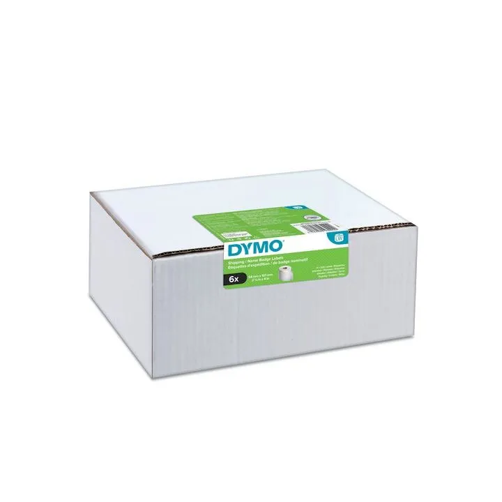 ORIGINALE DYMO Etichette Bianco 2093092 99014 DYMO® LW - Etichette di spedizione/badge nominativi - 54 x 101 mm - 2093092